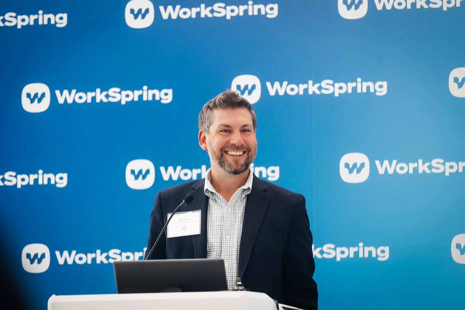 Conference speaker session