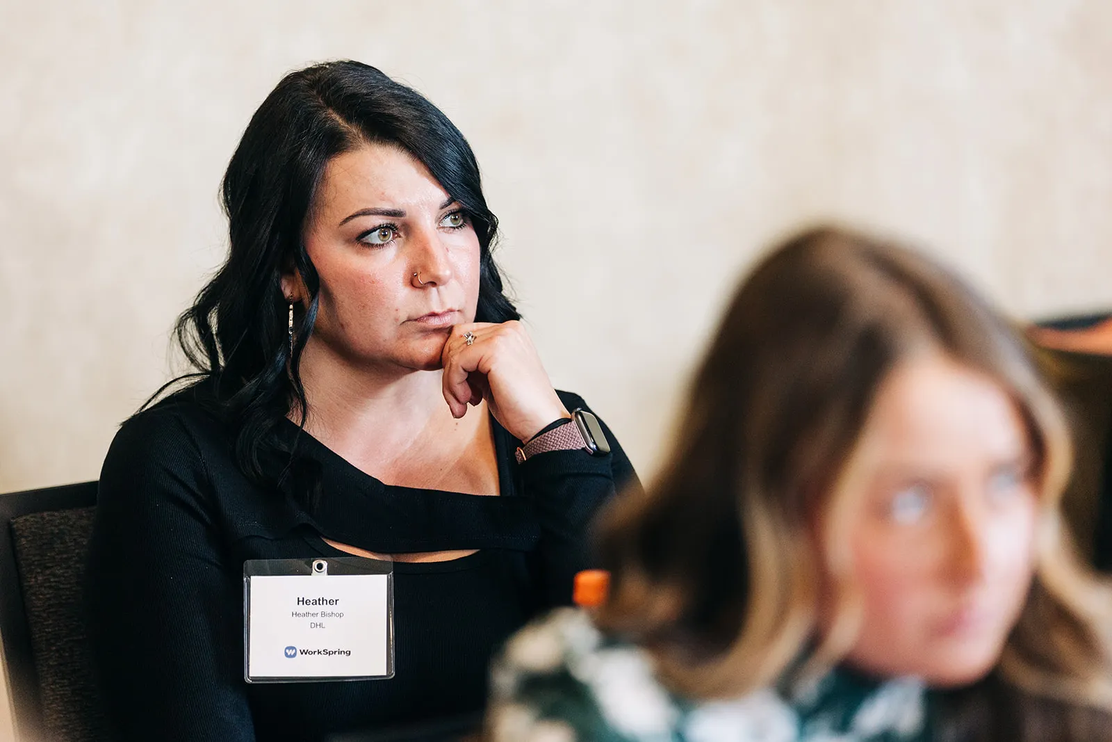 Candid event moment