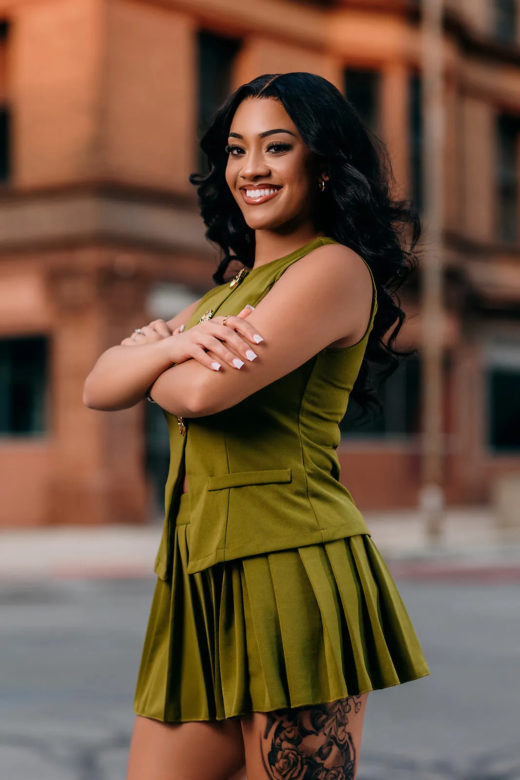 On-location business portrait